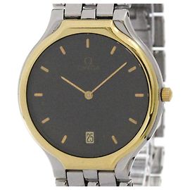 Orologio da uomo OMEGA De Ville in acciaio K18 e oro, Quarzo 196.0316