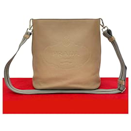 Borsa a Spalla in Pelle VITELLO PHENIX di Prada