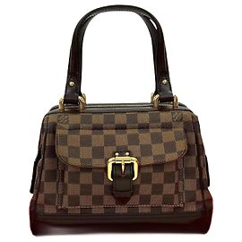 Bolso 2 en 1 de cuero Damier Knightsbridge de Louis Vuitton