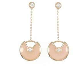 Orecchini Amulet Cartier in Oro Rosa