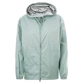 Manteau Moncler Vert Clair Polyamide Taille 1