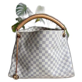 Borsa Louis Vuitton Artsy MM Damier Azur Beige