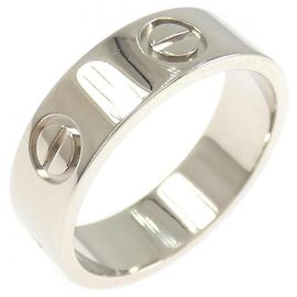 Anillo Love Cartier en oro blanco de 18K