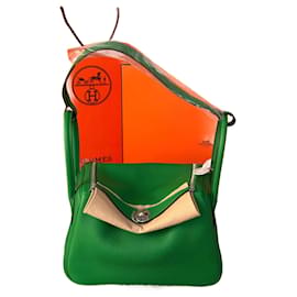 Hermès Lindy 26 in verde Bambù (con timbro W)