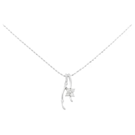 Autre Marque Collana in diamante in oro bianco Au750