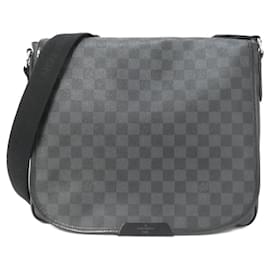 Borsa a Spalla Daniel MM Damier Graphite Louis Vuitton