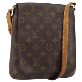 Borsa Musette Salsa Louis Vuitton in tela Monogram PM