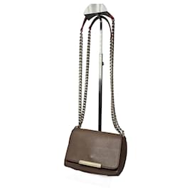 Borsa in pelle 2Way vintage Emilio Pucci marrone