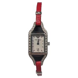 Orologio Emporio Armani AR3131 Pelle Rossa Madreperla