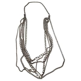 Collana lunga Elie Saab in metallo