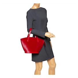 Louis Vuitton Epi Saint Jacques PM Rosso