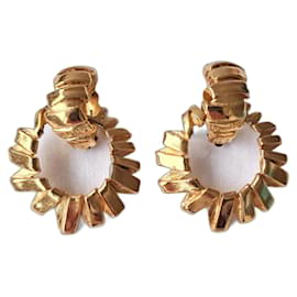 Brand new - Sublime vintage Arty earrings - with clips - Yves Saint Laurent