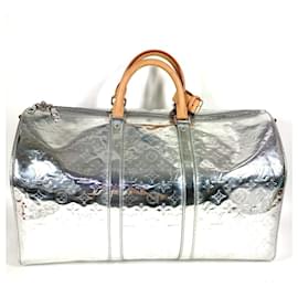 Borsa da Viaggio Keepall Bandoulière 50 Monogramma Specchio Louis Vuitton