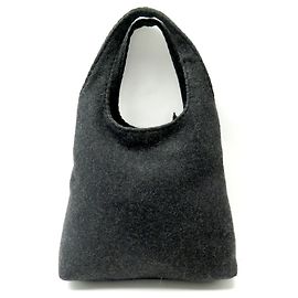 NUOVO VINTAGE BORSA MIU MIU HOBO SLING LANA ANTRACITE