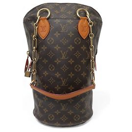 LOUIS VUITTON X LAGERFELD PUNCHING BAG ICONOCLAST M40230 MONOGRAM