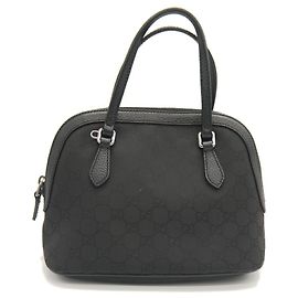 Borsa a spalla in nylon GG di GUCCI