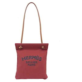 Hermès Sac Aline MM Schultertasche in Rot