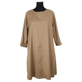 Abito Max Mara in lana marrone
