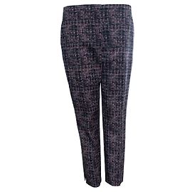 Pantalón estampado gráfico verde y rosa Prada