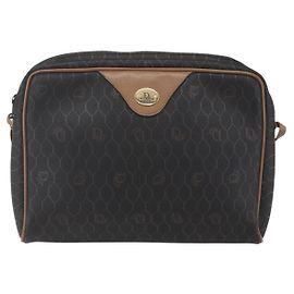 Borsa a spalla vintage Honeycomb in tela Christian Dior