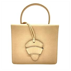 Borsa Loewe Barcelona in pelle beige