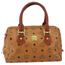 MCM Visetos logogramme Handbag Canvas and Leather