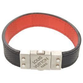 Bracciale charm reversibile Damier Infini Louis Vuitton