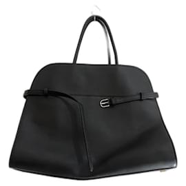 Cintura The Row Margaux 15 in pelle nera