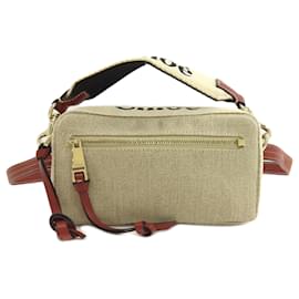 Borsa a cintura Woody Chloé in tela marrone