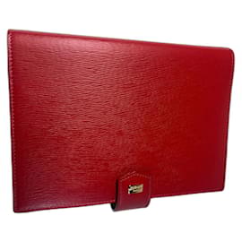 S.T. Dupont Red Leather Agenda - St Dupont
