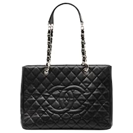 Chanel Grande Borsa Shopping in Caviar Nero