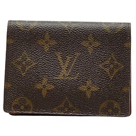 Louis Vuitton Monogram Japon Brown Card Case