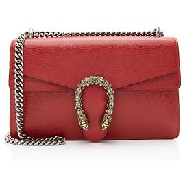 Borsa a Spalla Media Dionysus in Pelle e Cristalli Gucci