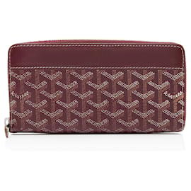 Portafoglio con Zip Goyard Goyardine Canvas Matignon GM - Mulberry