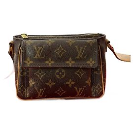 Borsa a spalla in pelle Monogram Vivasite PM di Louis Vuitton