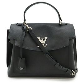 Borsa in pelle Louis Vuitton Lockme Ever MM 2 in 1