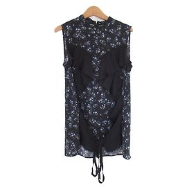 Autre Marque Blusa Sin Mangas con Estampado de Flores LE CIEL BLEU