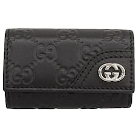 Gucci Guccissima Leder Schlüsselhalter