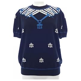 Hermès Top de punto de lana Hermes