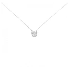 Autre Marque Collana di diamanti in oro bianco Au750