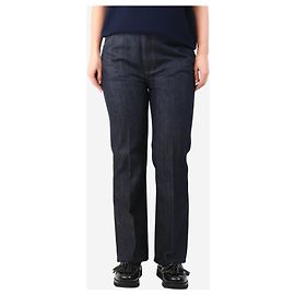 Loro Piana Indigo Cashmere-Mix Jeans - Größe UK 12