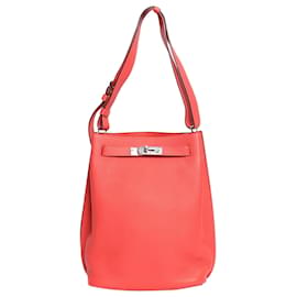 Hermès Borsa a spalla So Kelly rossa 2014