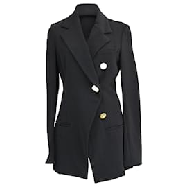 Blazer con bottoni decorativi Proenza Schouler in viscosa nera