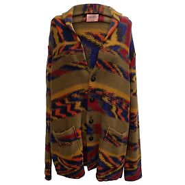 Missoni Strickjacke mit Schalkragen aus mehrfarbigem Kaschmir