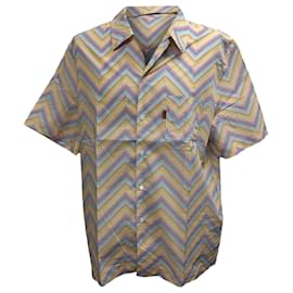 Camicia con stampa zigzag Missoni in cotone multicolore