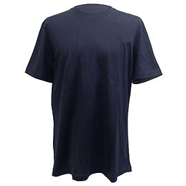 Slim-Fit Rundhals-T-Shirt aus navyblauer Baumwolle von Brunello Cucinelli