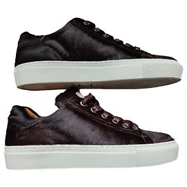 Autre Marque Sneakers in pelle di pelliccia marrone marca francese 36 JMLEGAZET PARIS (LABASKET)