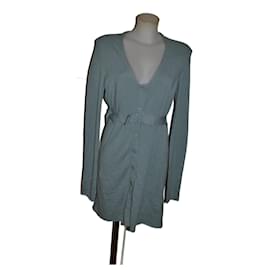 Vestido Twin Set Turquesa de Viscosa XL