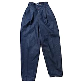 Vaqueros Jacquemus Azul Marino Algodón