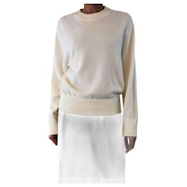 Cremefarbener Rundhals-Pullover - Größe XS - Iro
